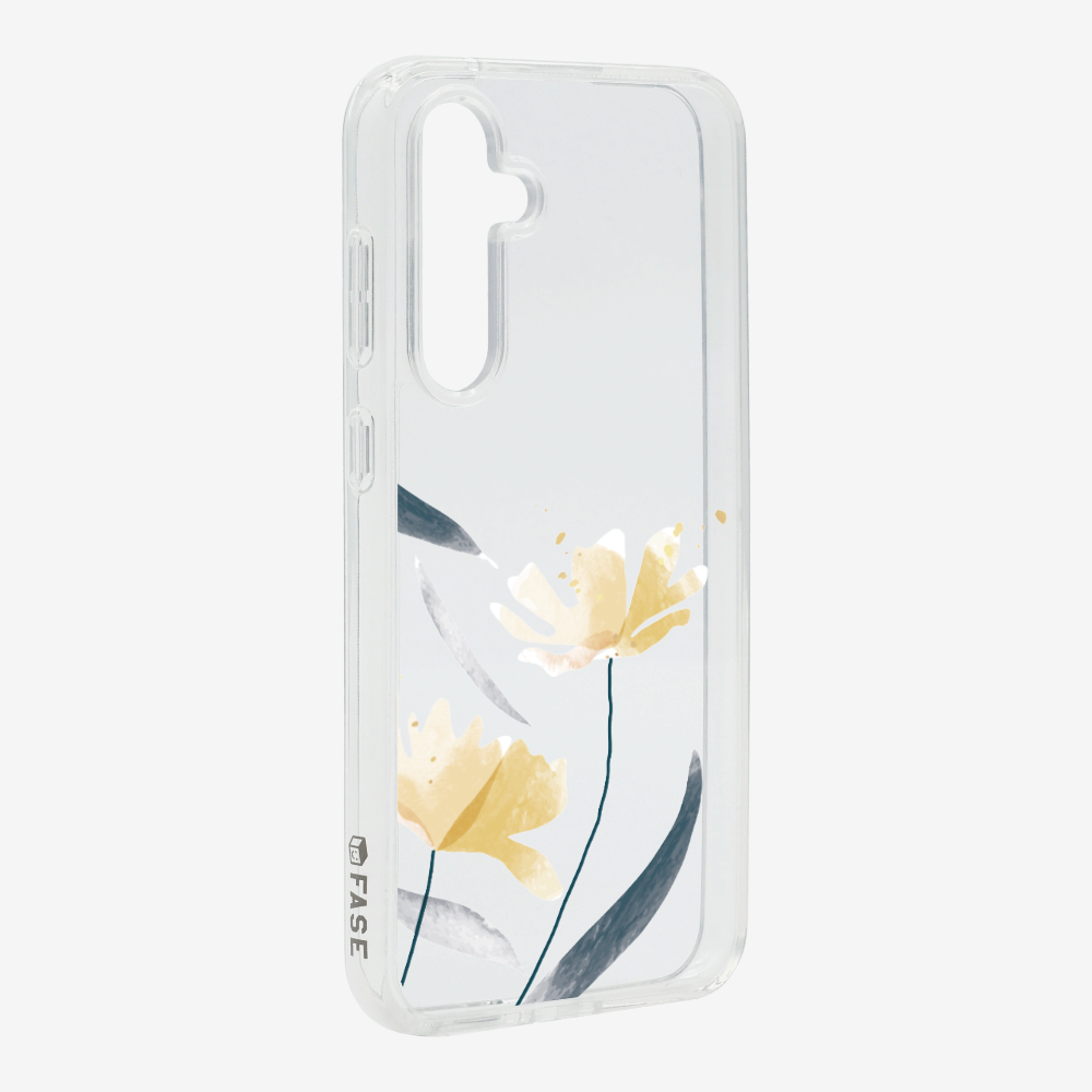 Golden Spring Floral (Transparent) Phone Case