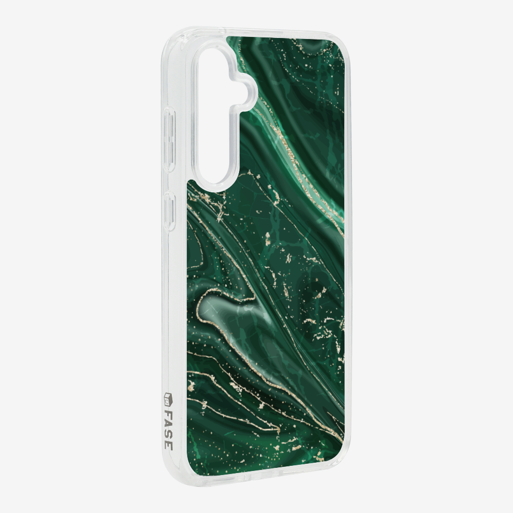 Dark Green Marble Phone Case