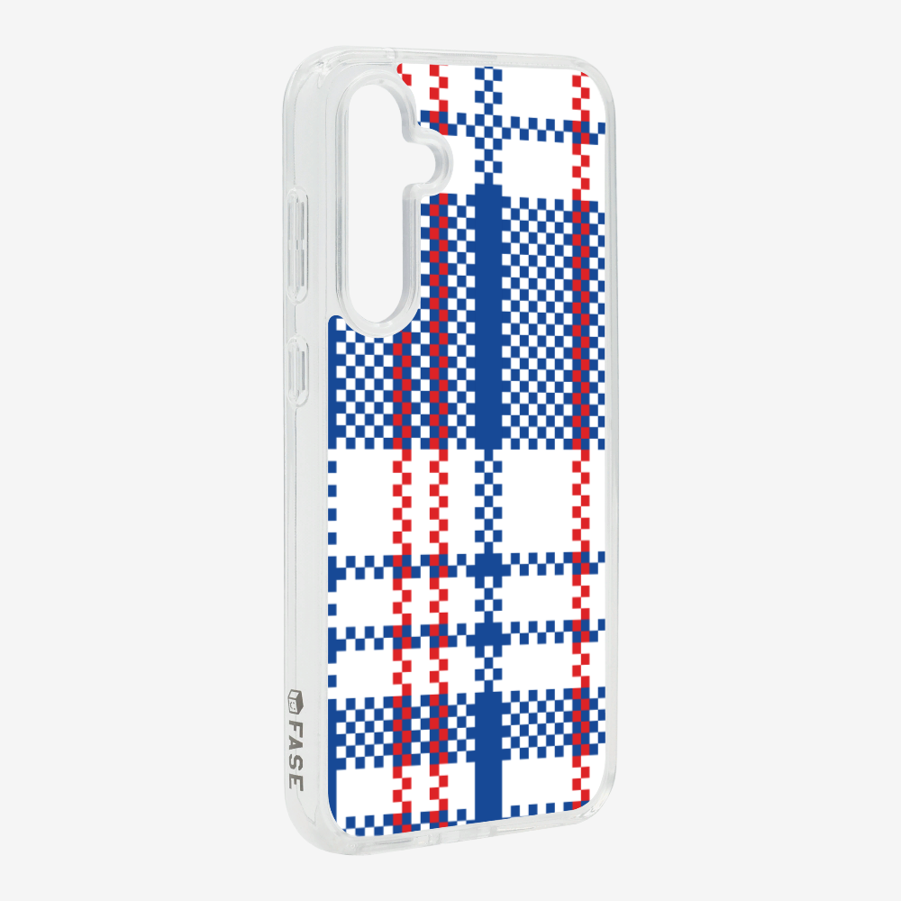 Red-white-blue (Blue Tone) Phone Case