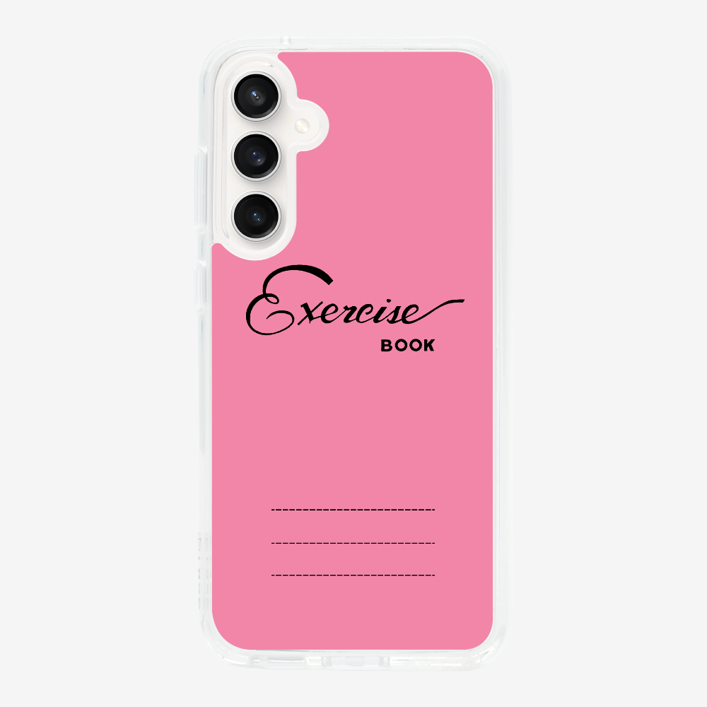 Pink Exercise Book Phone Case