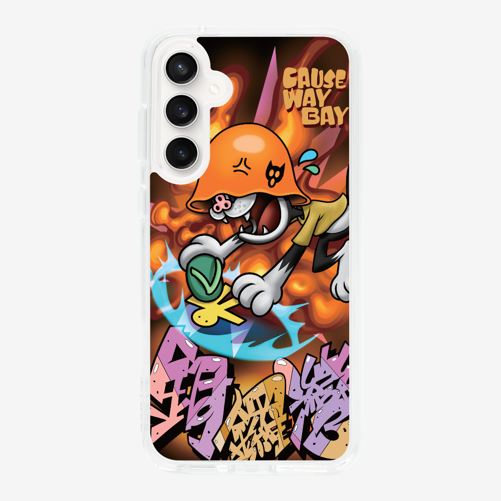 Villain Hitting at Causeway Bay Phone Case