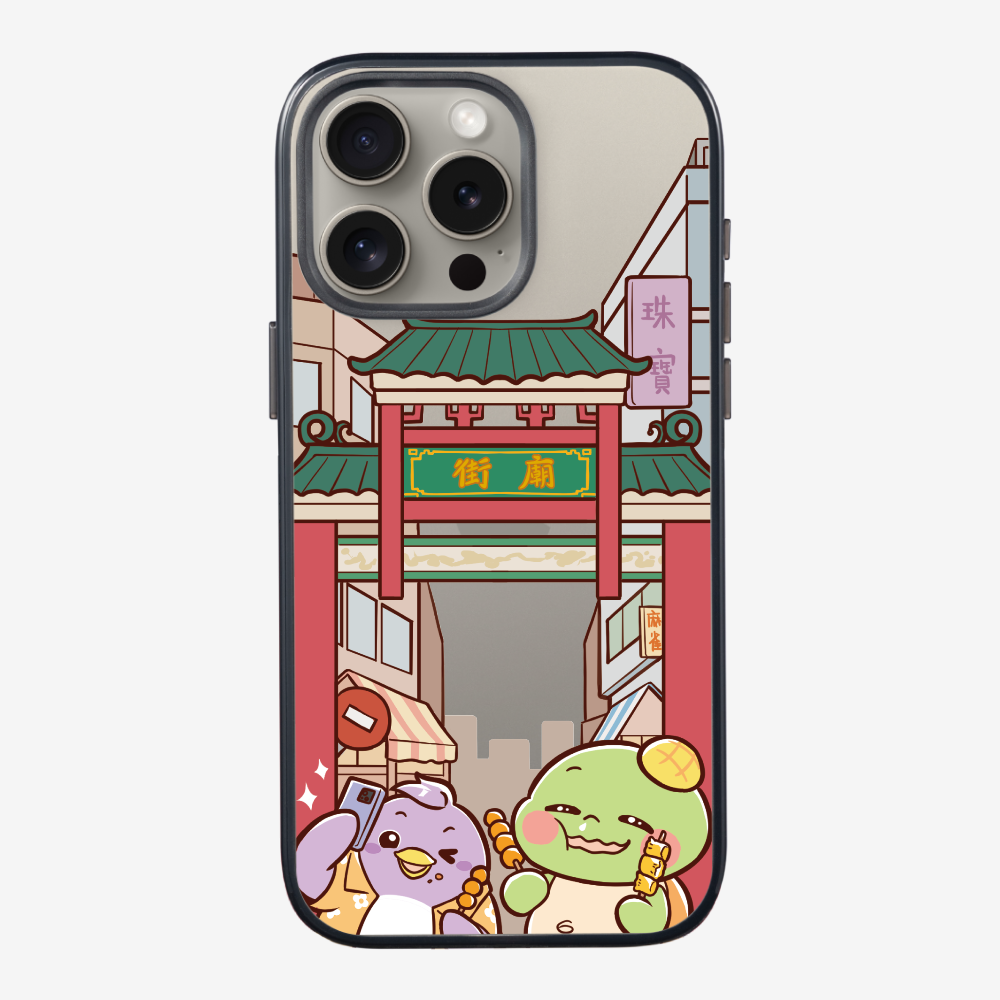 Roaming Hong Kong Temple Street Phone Case