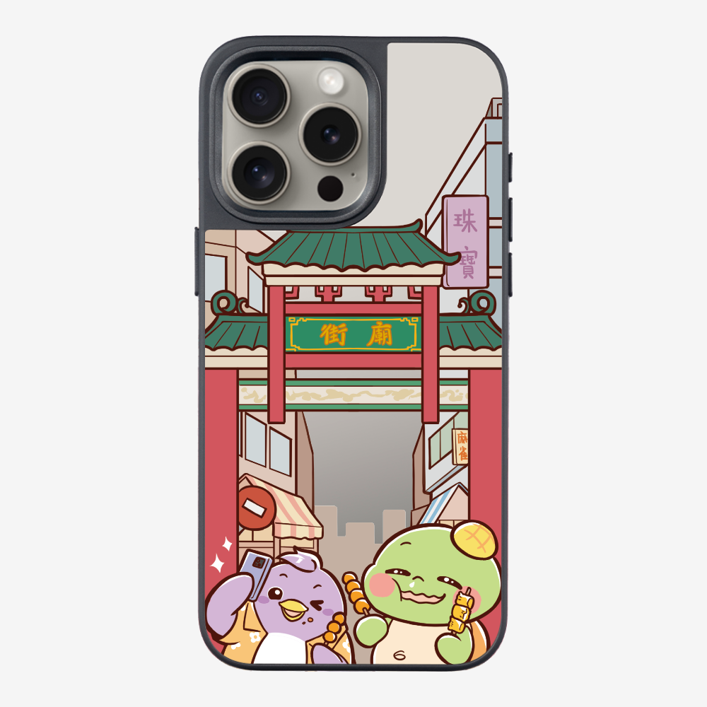 Roaming Hong Kong Temple Street Phone Case