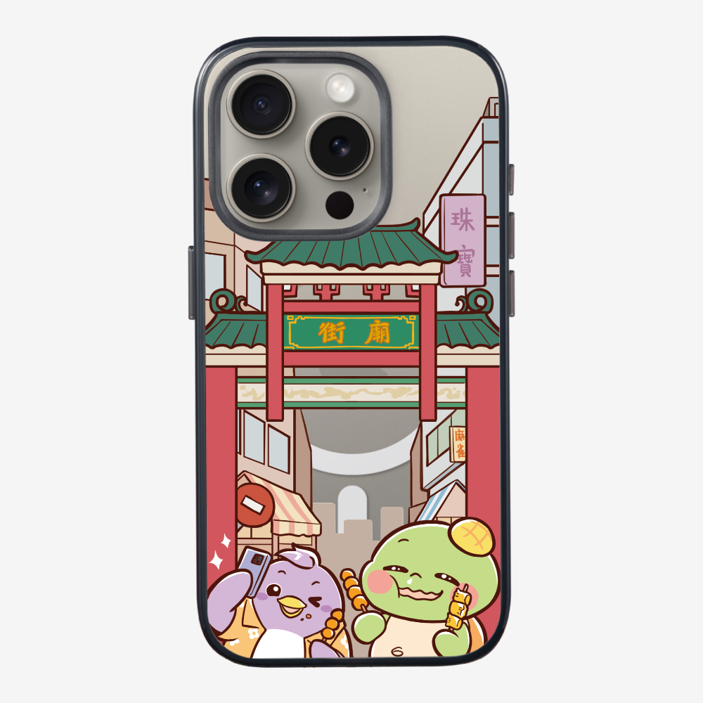 Roaming Hong Kong Temple Street Phone Case