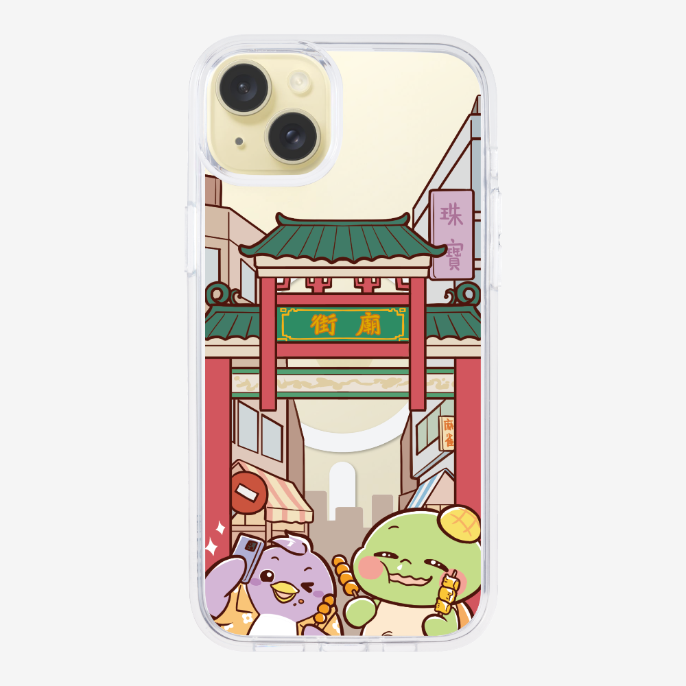 Roaming Hong Kong Temple Street Phone Case