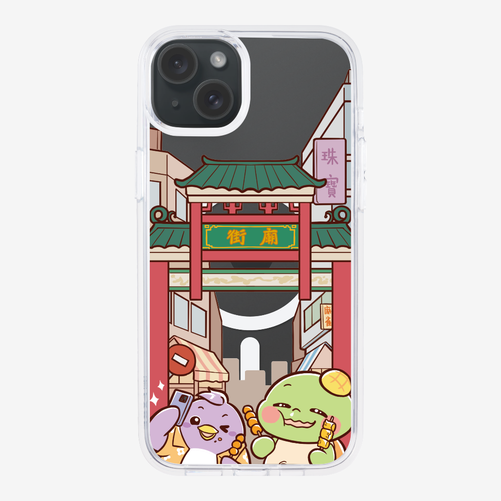 Roaming Hong Kong Temple Street Phone Case