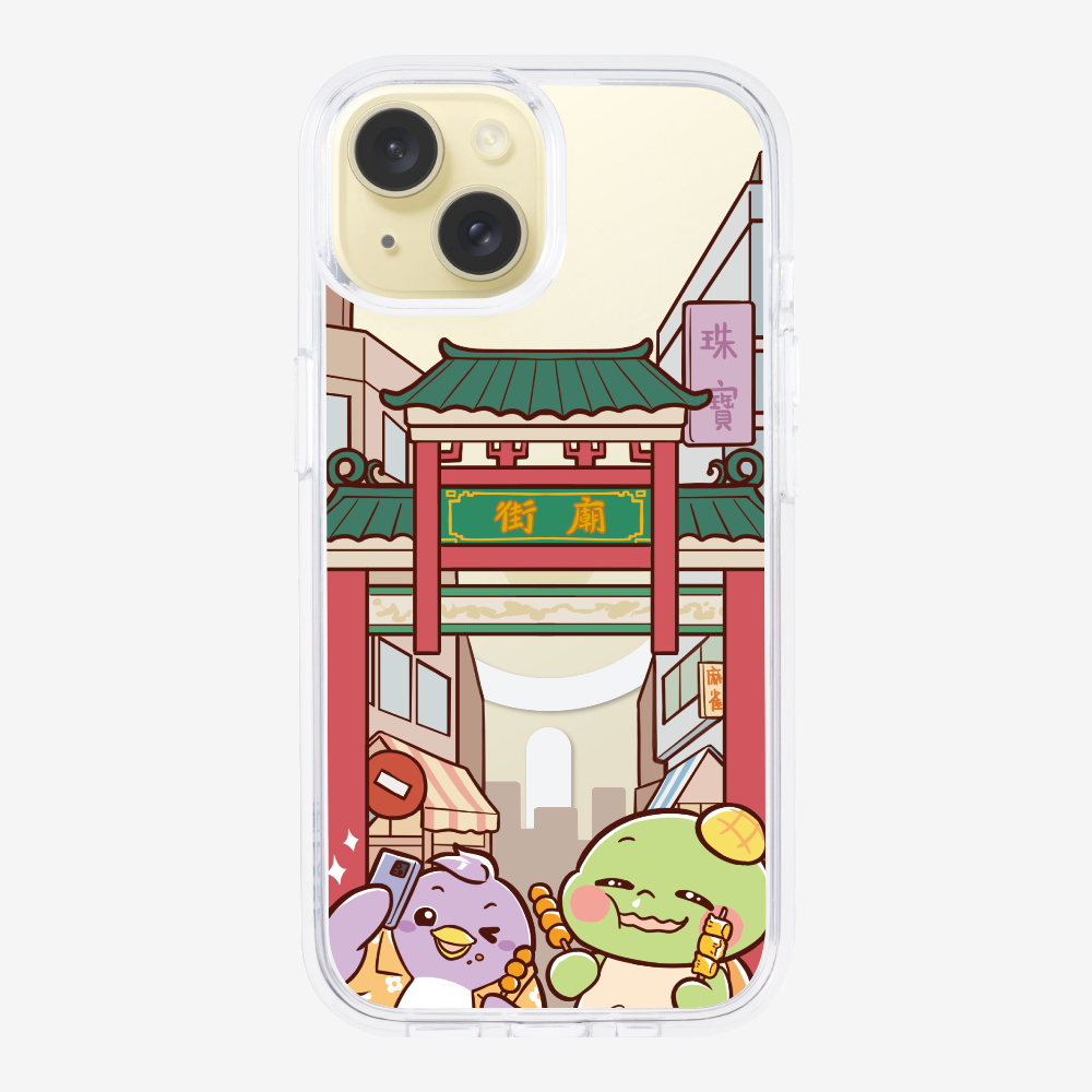 Roaming Hong Kong Temple Street Phone Case