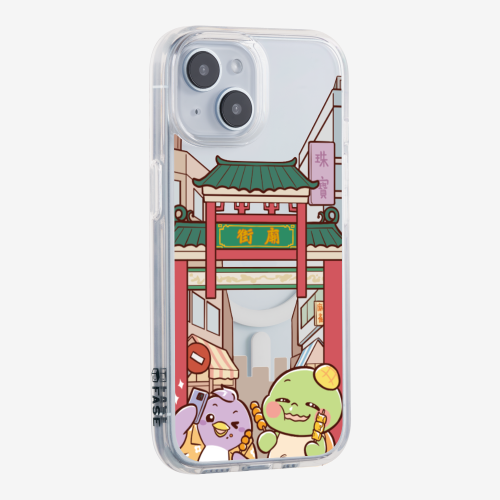 Roaming Hong Kong Temple Street Phone Case