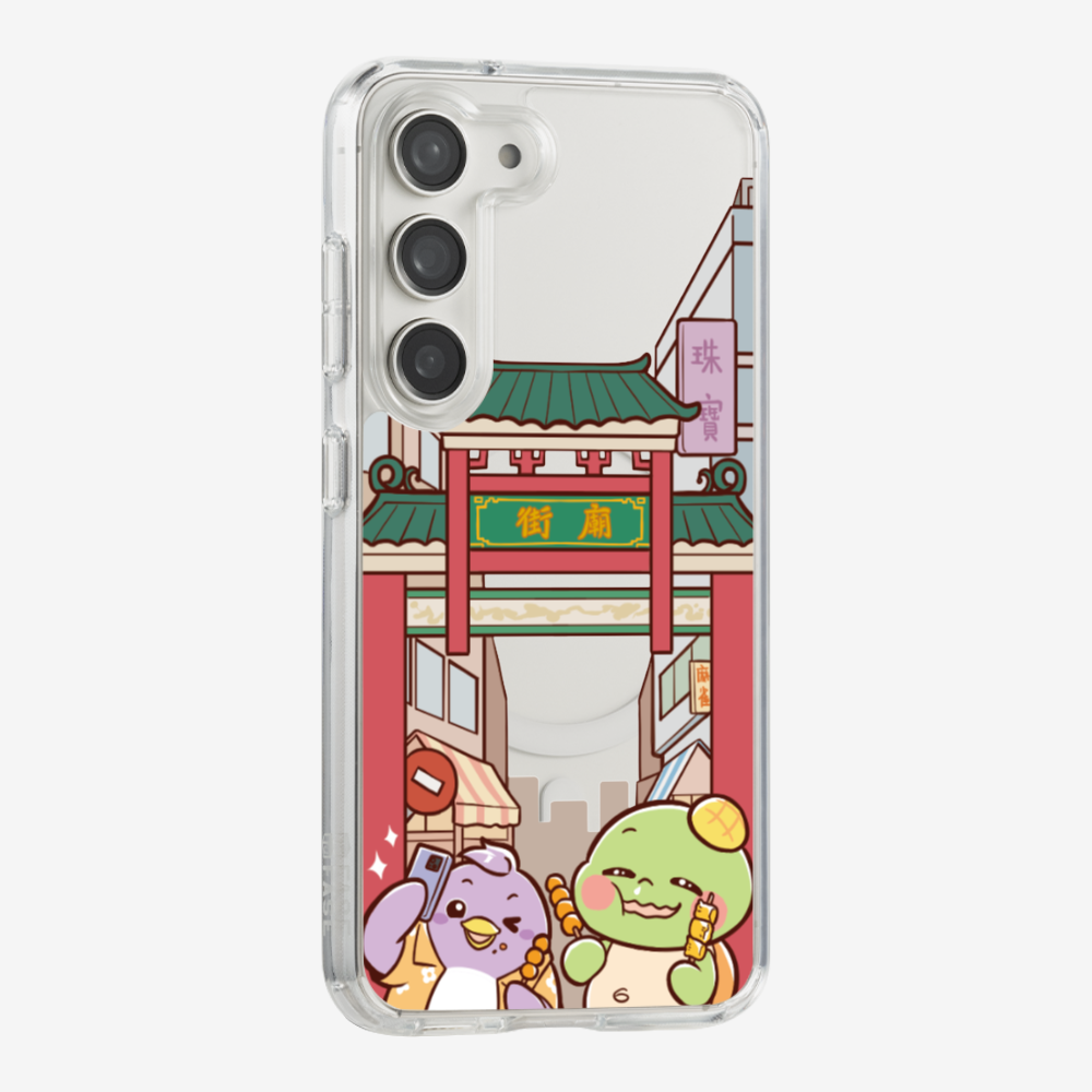 Roaming Hong Kong Temple Street Phone Case