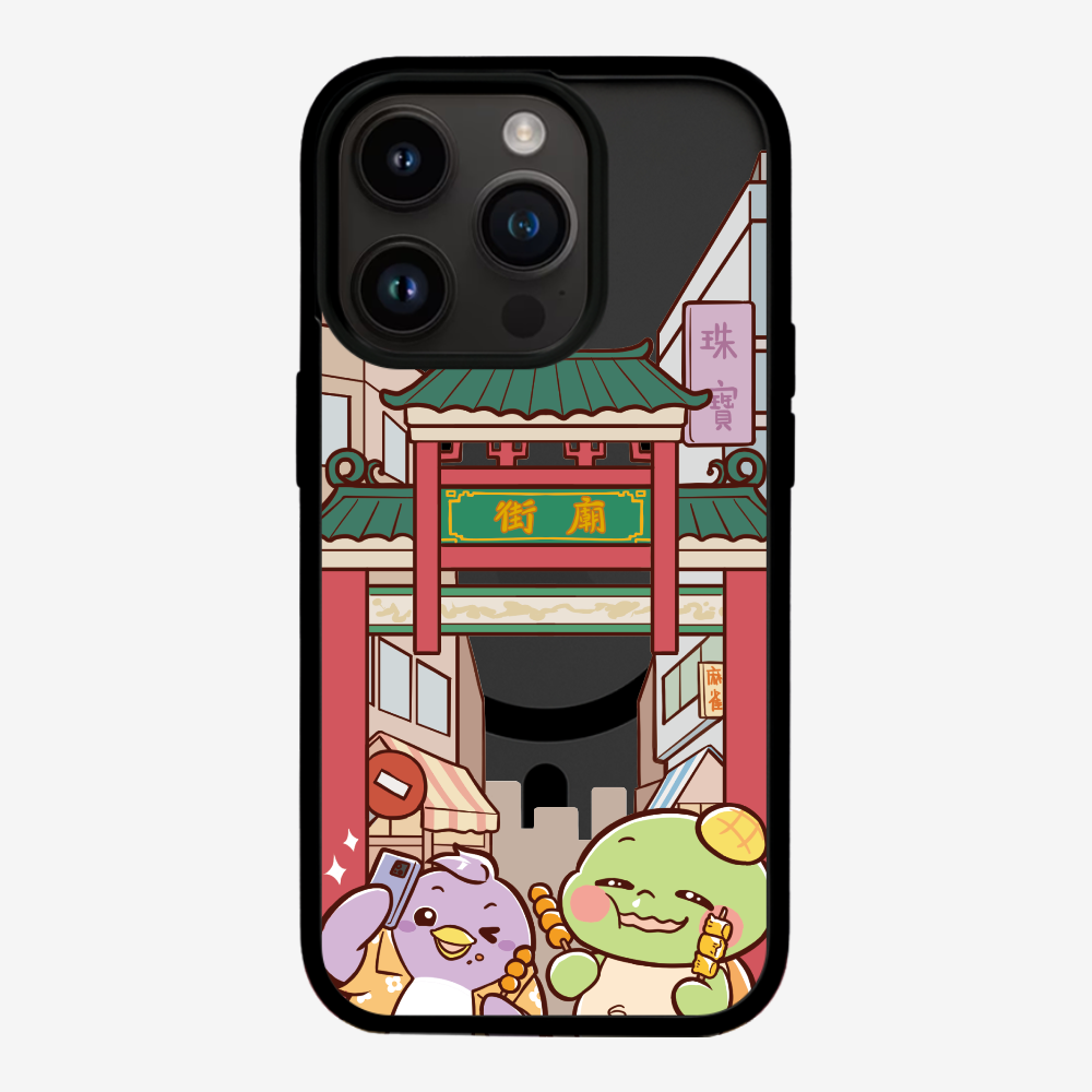 Roaming Hong Kong Temple Street Phone Case