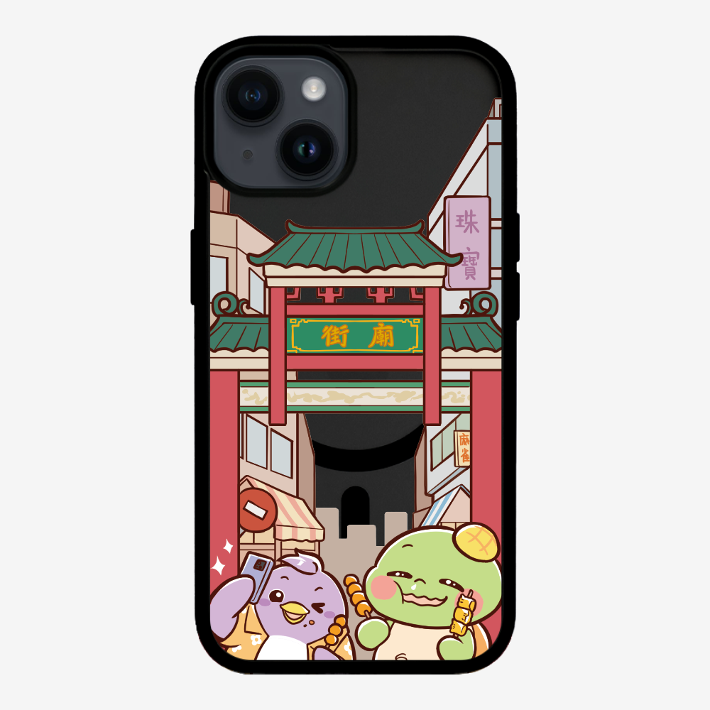 Roaming Hong Kong Temple Street Phone Case