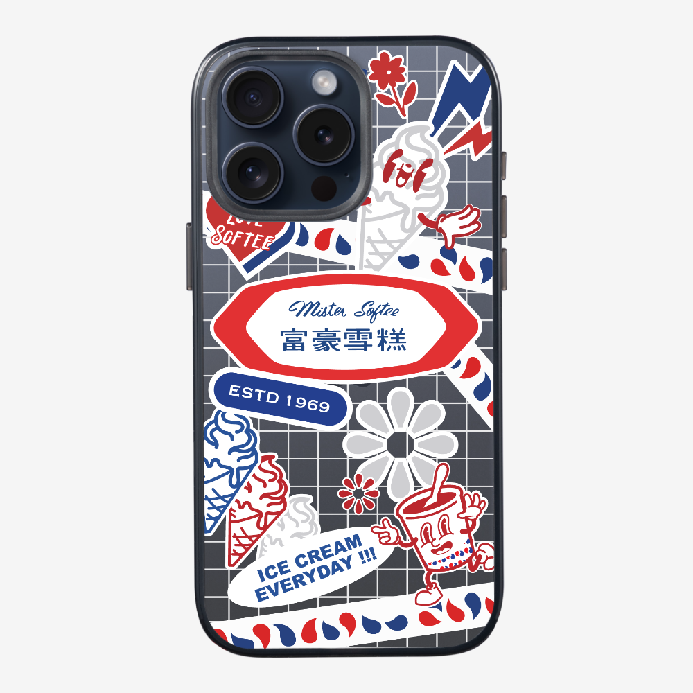 Mister Softee Sticker Pack A Phone Case