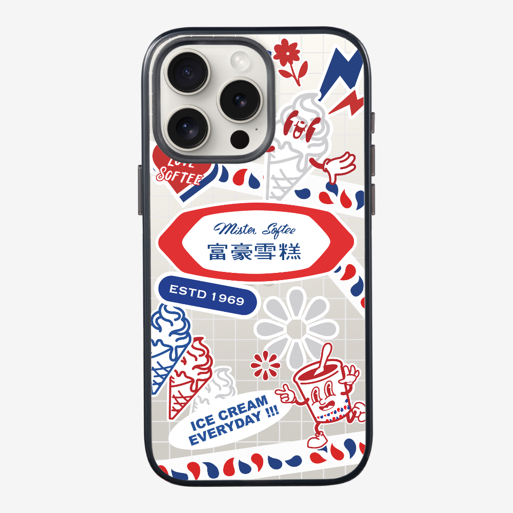 Mister Softee Sticker Pack A Phone Case