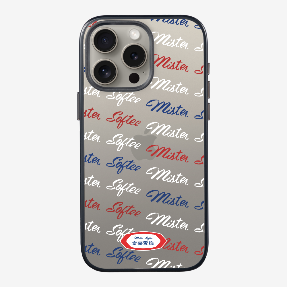 Mister Softee Word Collage Phone Case