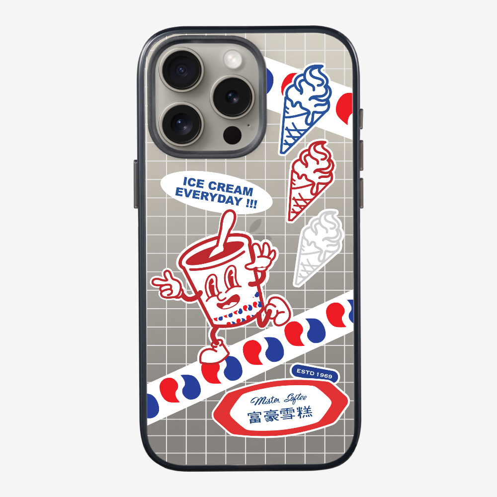 Mister Softee Sticker Pack B Phone Case