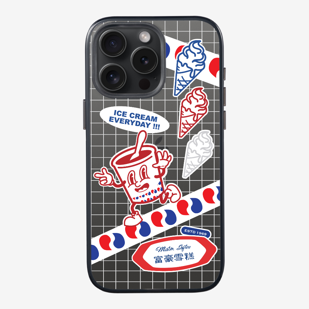 Mister Softee Sticker Pack B Phone Case