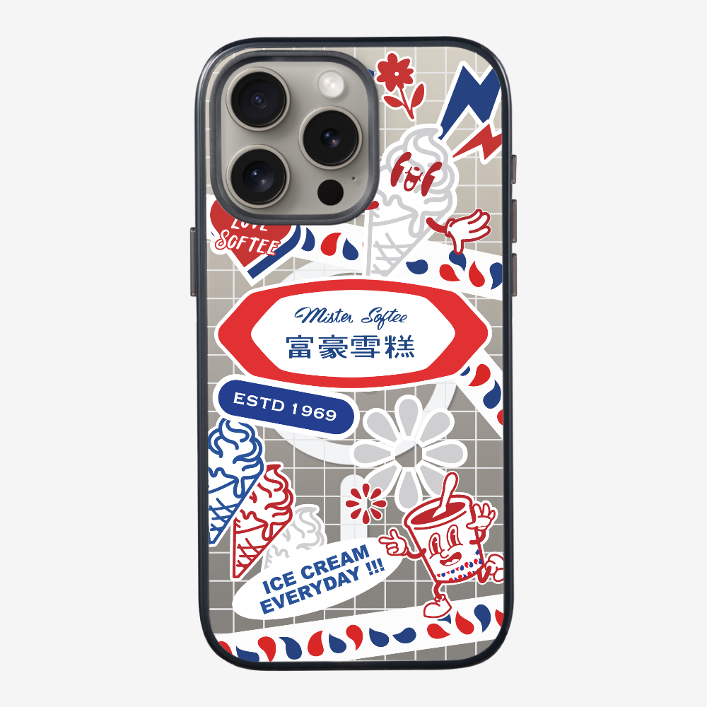 Mister Softee Sticker Pack A Phone Case