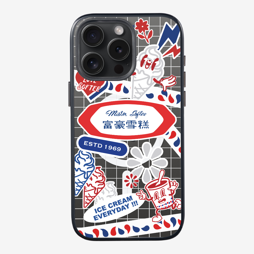 Mister Softee Sticker Pack A Phone Case