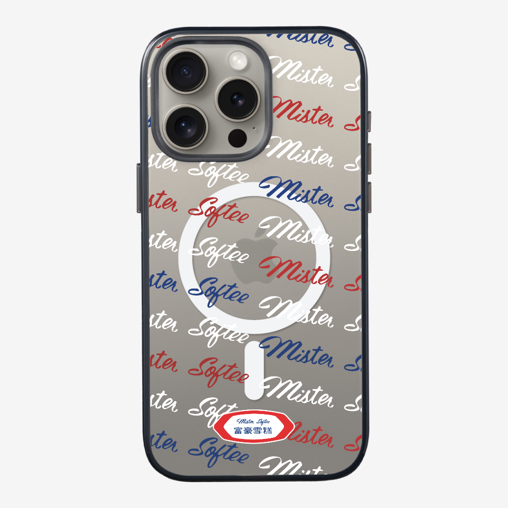 Mister Softee Word Collage Phone Case