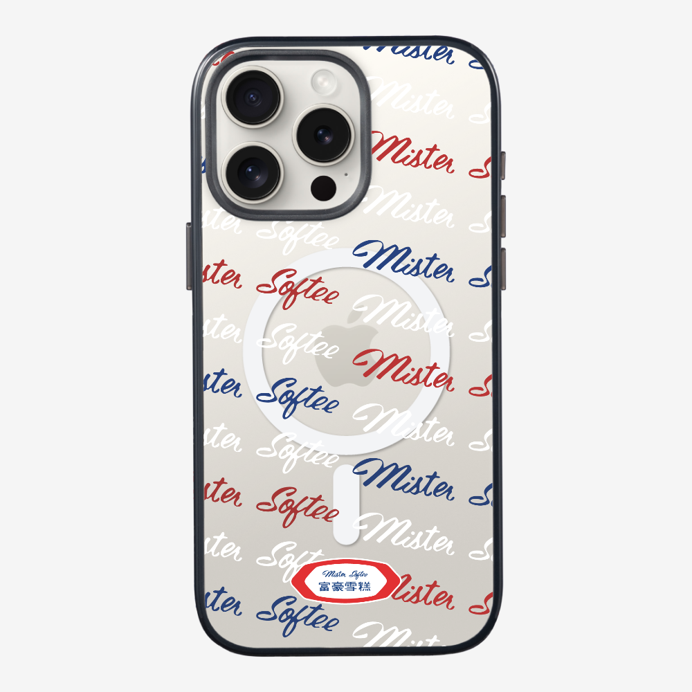 Mister Softee Word Collage Phone Case