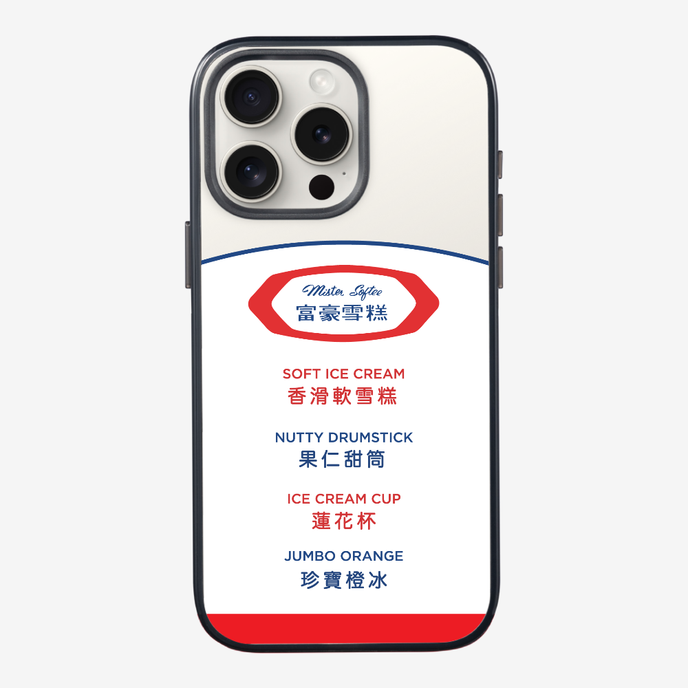 Mister Softee The Menu Phone Case