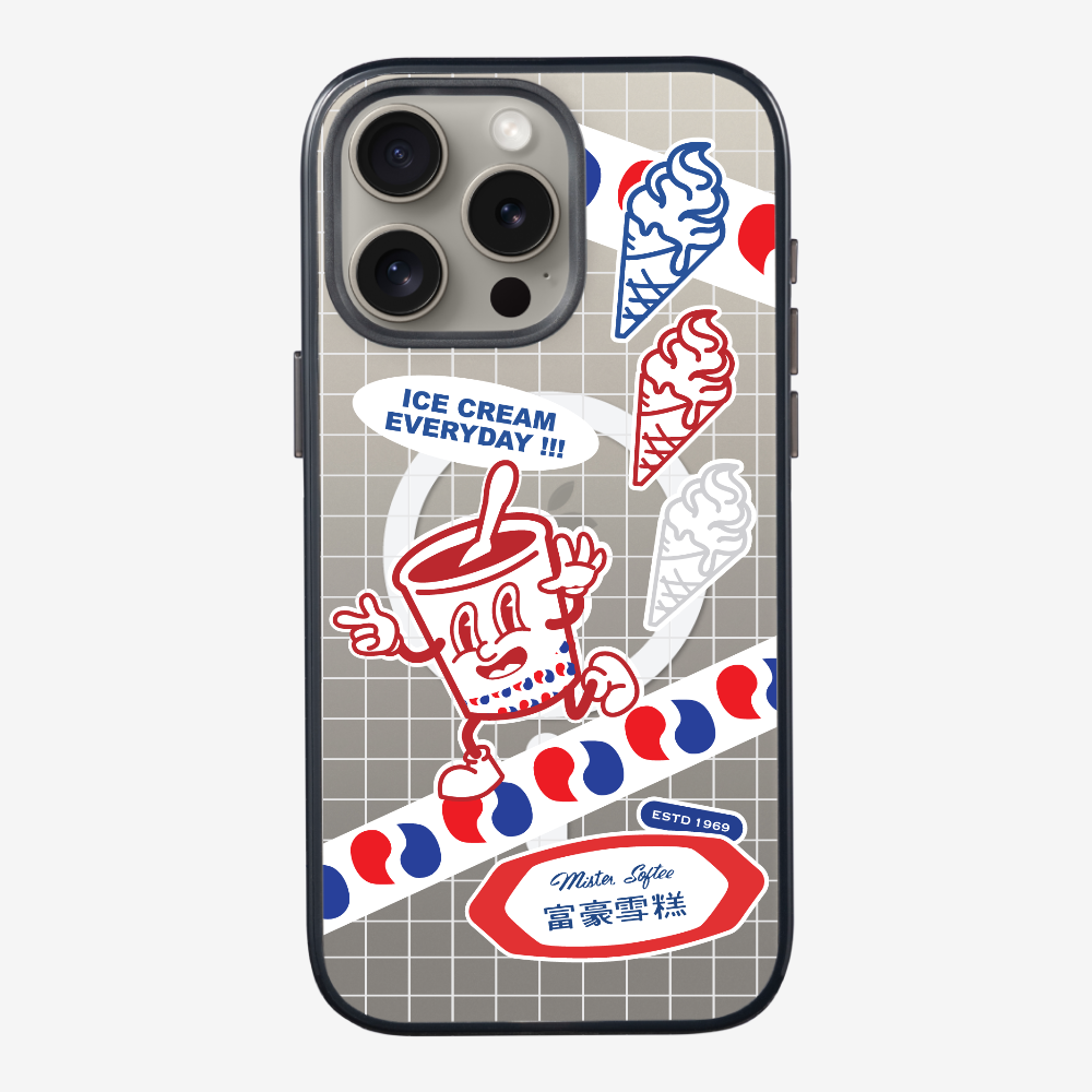 Mister Softee Sticker Pack B Phone Case