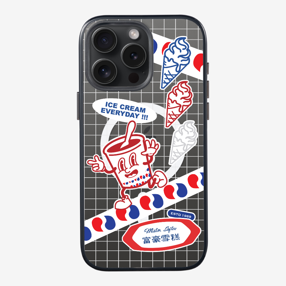 Mister Softee Sticker Pack B Phone Case