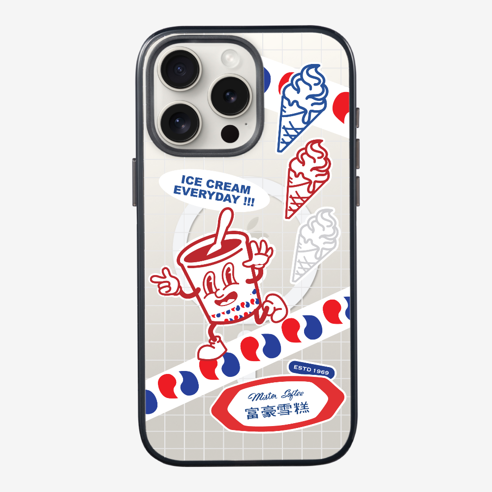 Mister Softee Sticker Pack B Phone Case