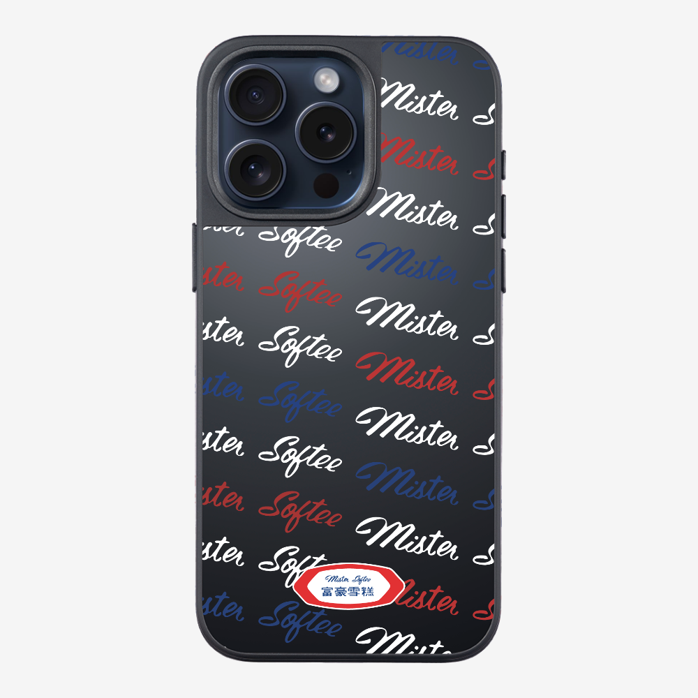 Mister Softee Word Collage Phone Case