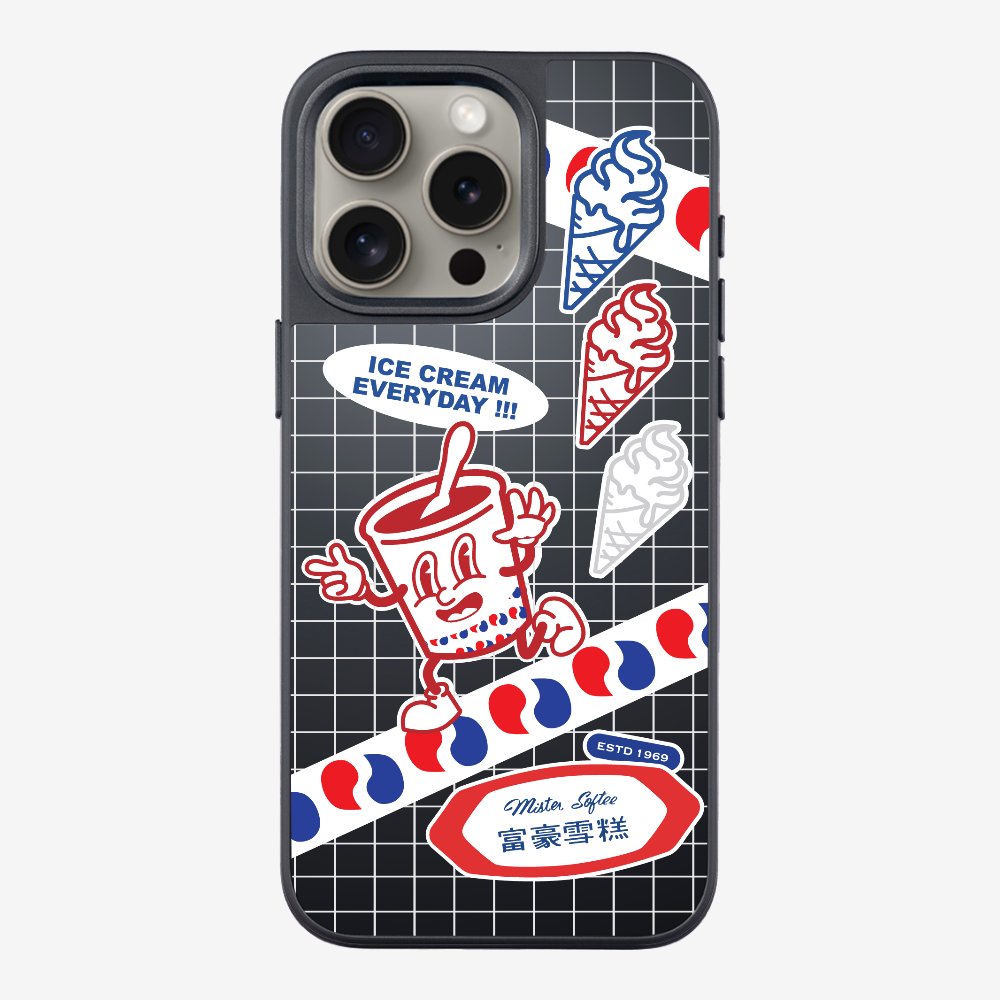 Mister Softee Sticker Pack B Phone Case