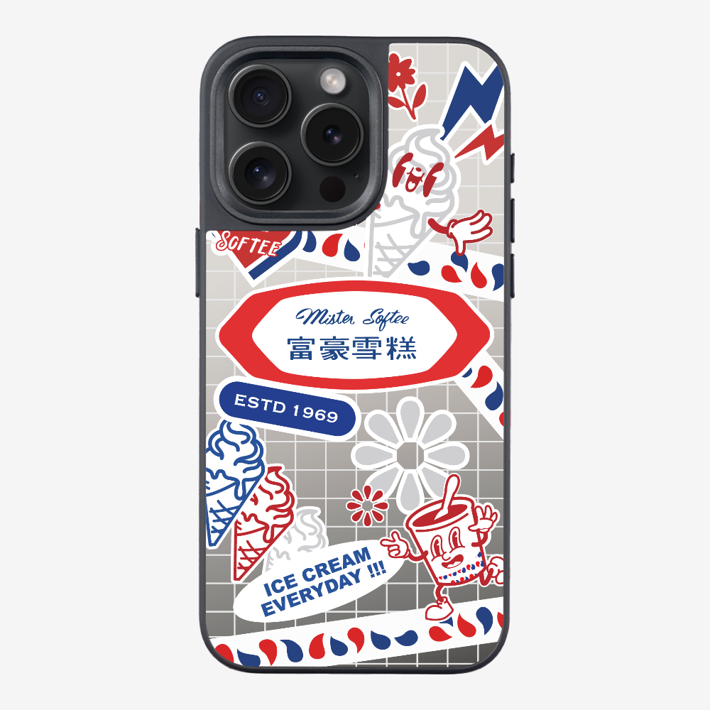 Mister Softee Sticker Pack A Phone Case