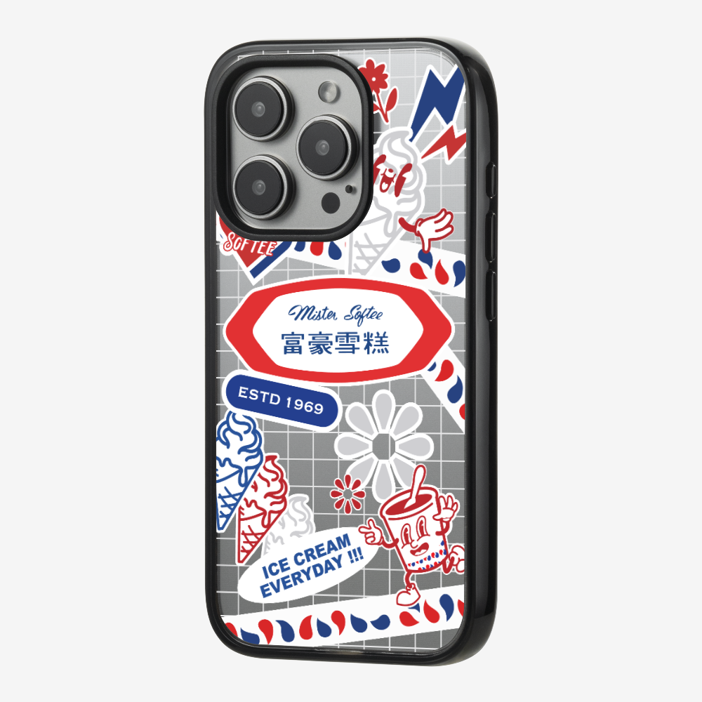 Mister Softee Sticker Pack A Phone Case