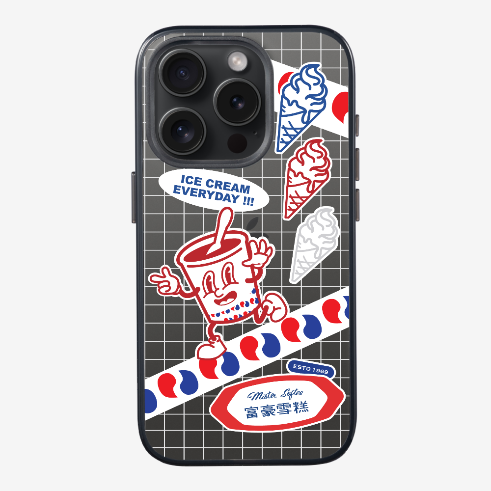 Mister Softee Sticker Pack B Phone Case