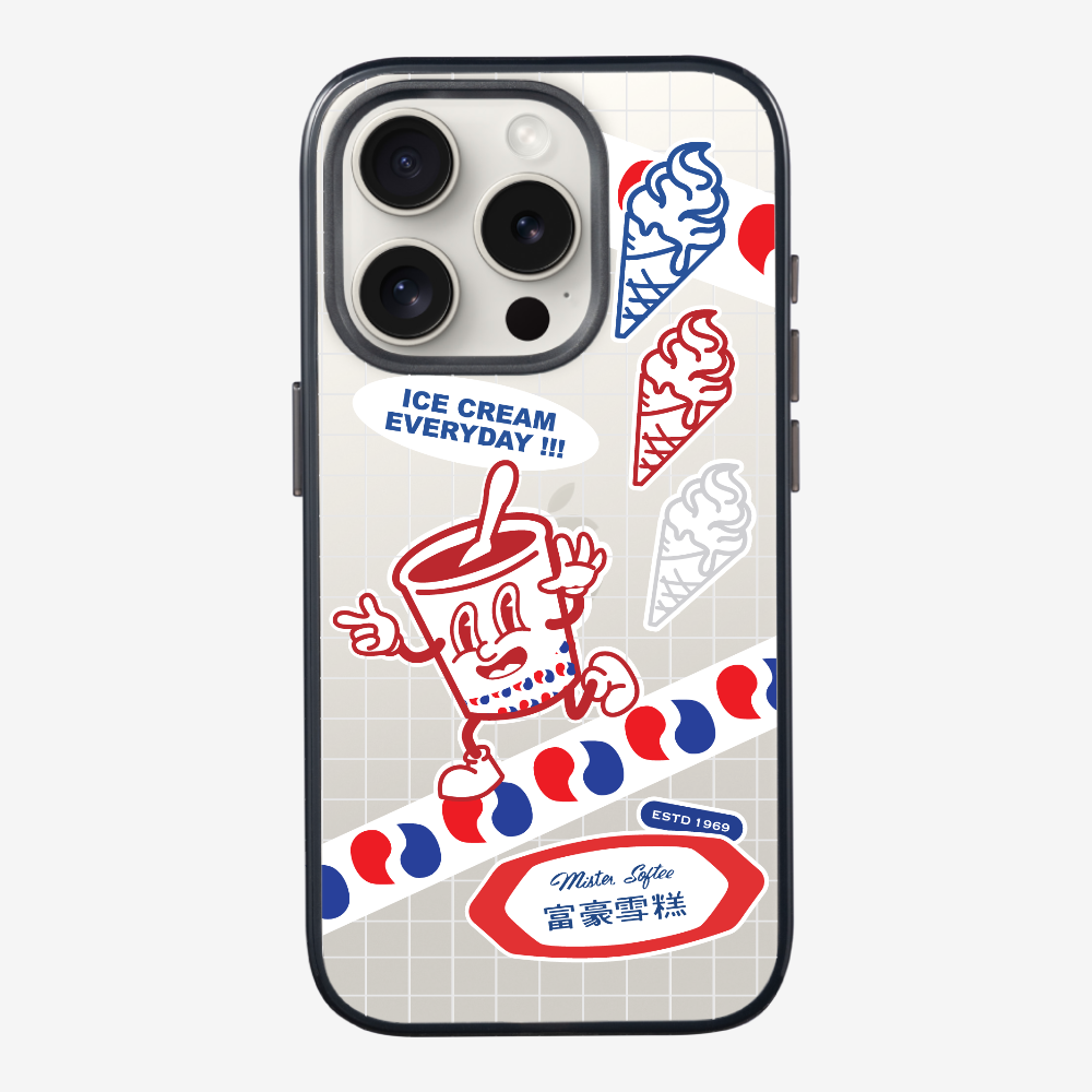 Mister Softee Sticker Pack B Phone Case