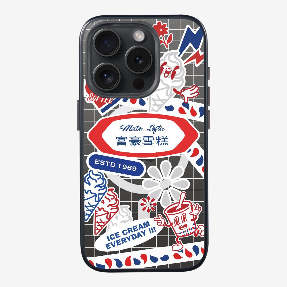 Mister Softee Sticker Pack A Phone Case