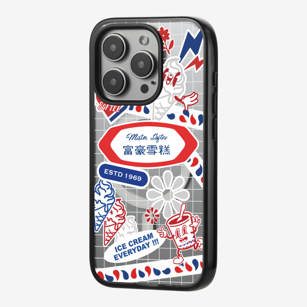 Mister Softee Sticker Pack A Phone Case