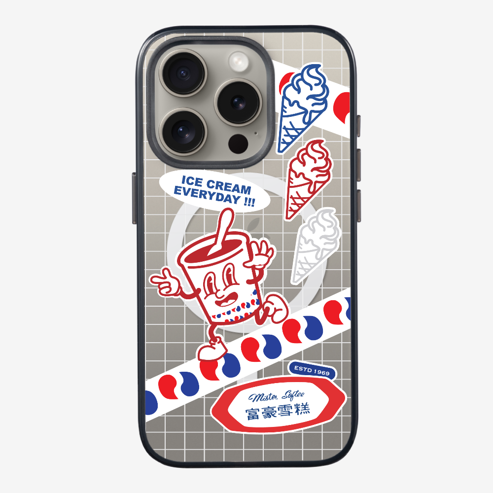 Mister Softee Sticker Pack B Phone Case