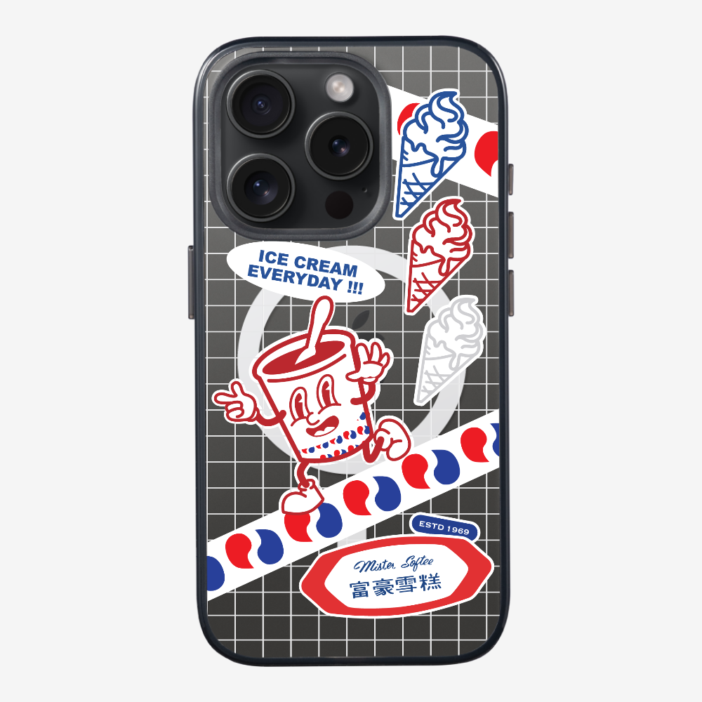 Mister Softee Sticker Pack B Phone Case