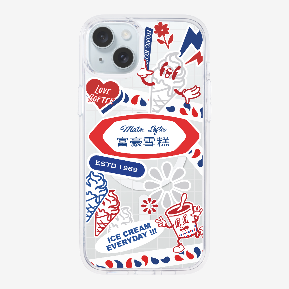 Mister Softee Sticker Pack A Phone Case