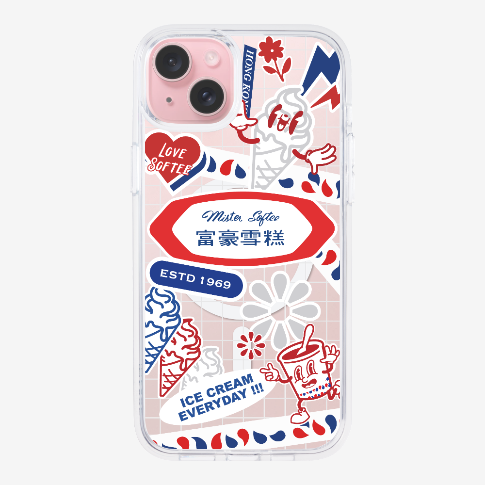 Mister Softee Sticker Pack A Phone Case