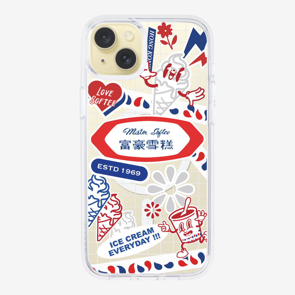 Mister Softee Sticker Pack A Phone Case