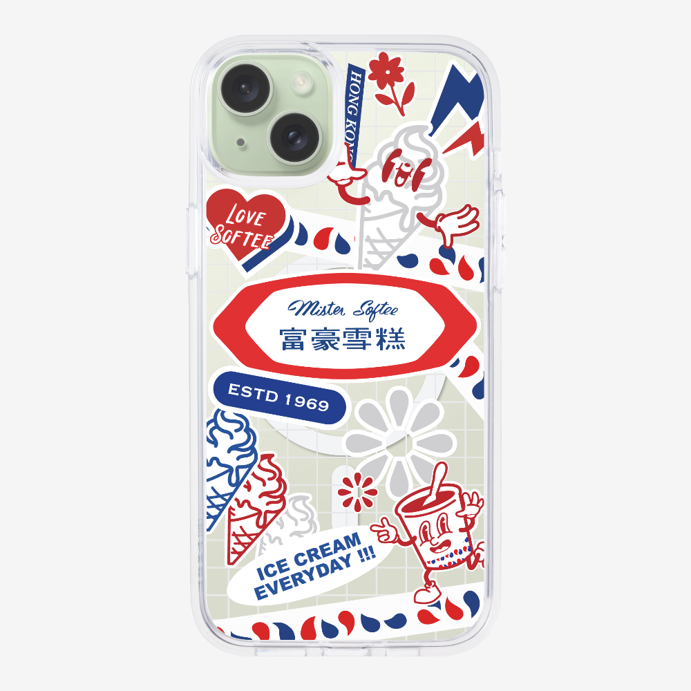 Mister Softee Sticker Pack A Phone Case