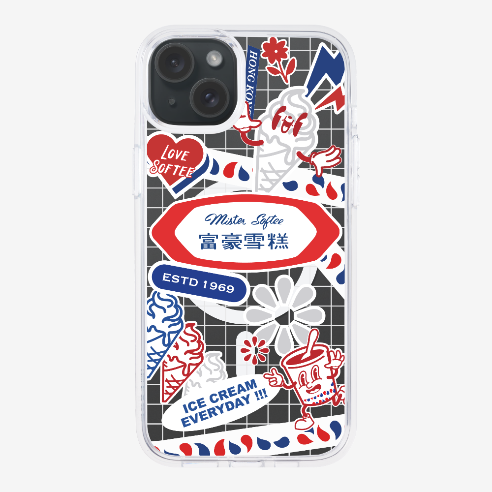 Mister Softee Sticker Pack A Phone Case