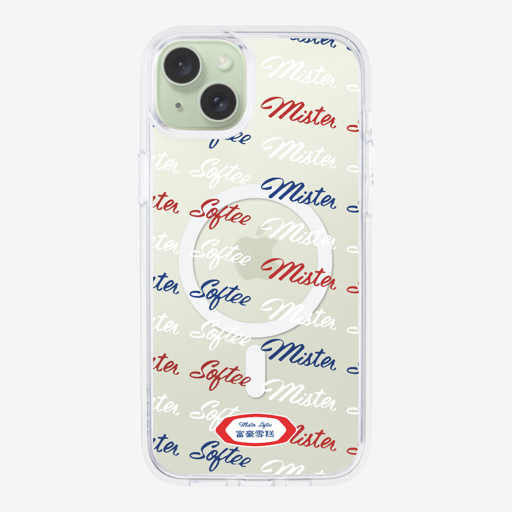 Mister Softee Word Collage Phone Case