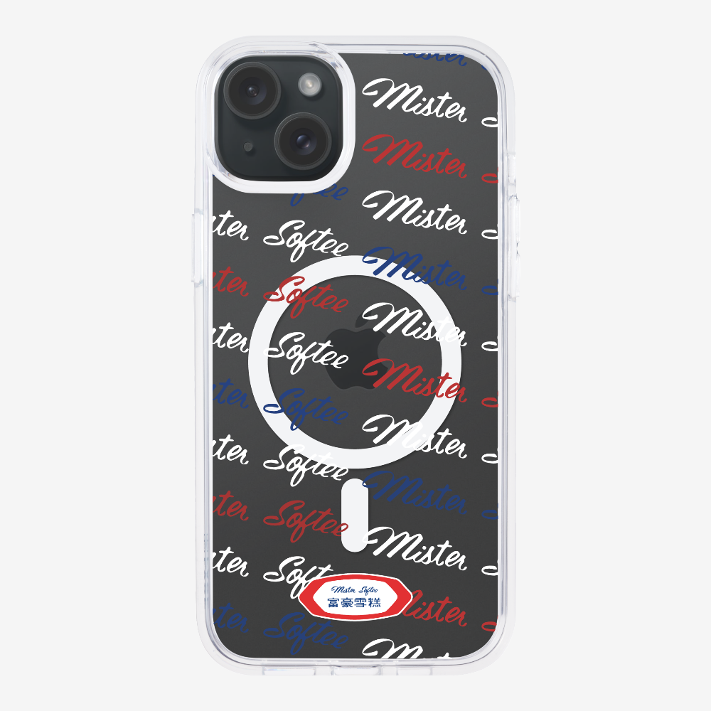 Mister Softee Word Collage Phone Case