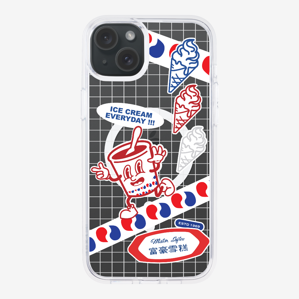 Mister Softee Sticker Pack B Phone Case