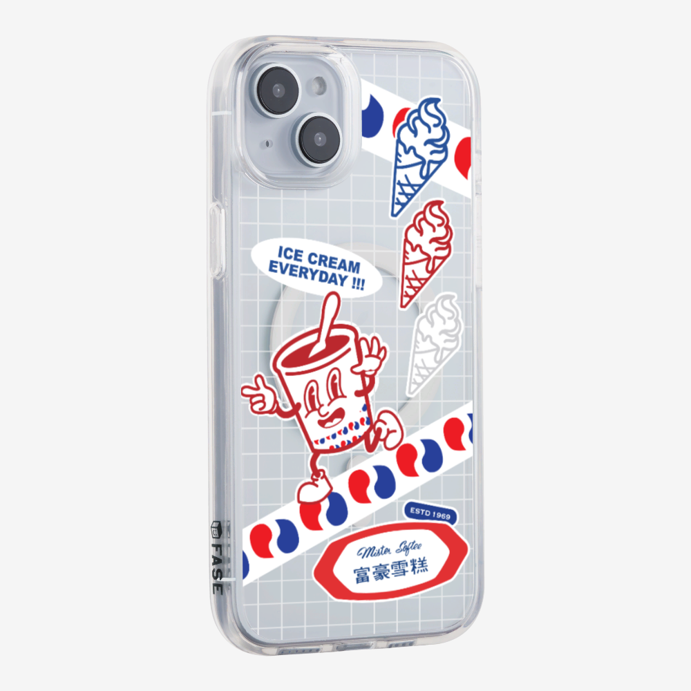 Mister Softee Sticker Pack B Phone Case