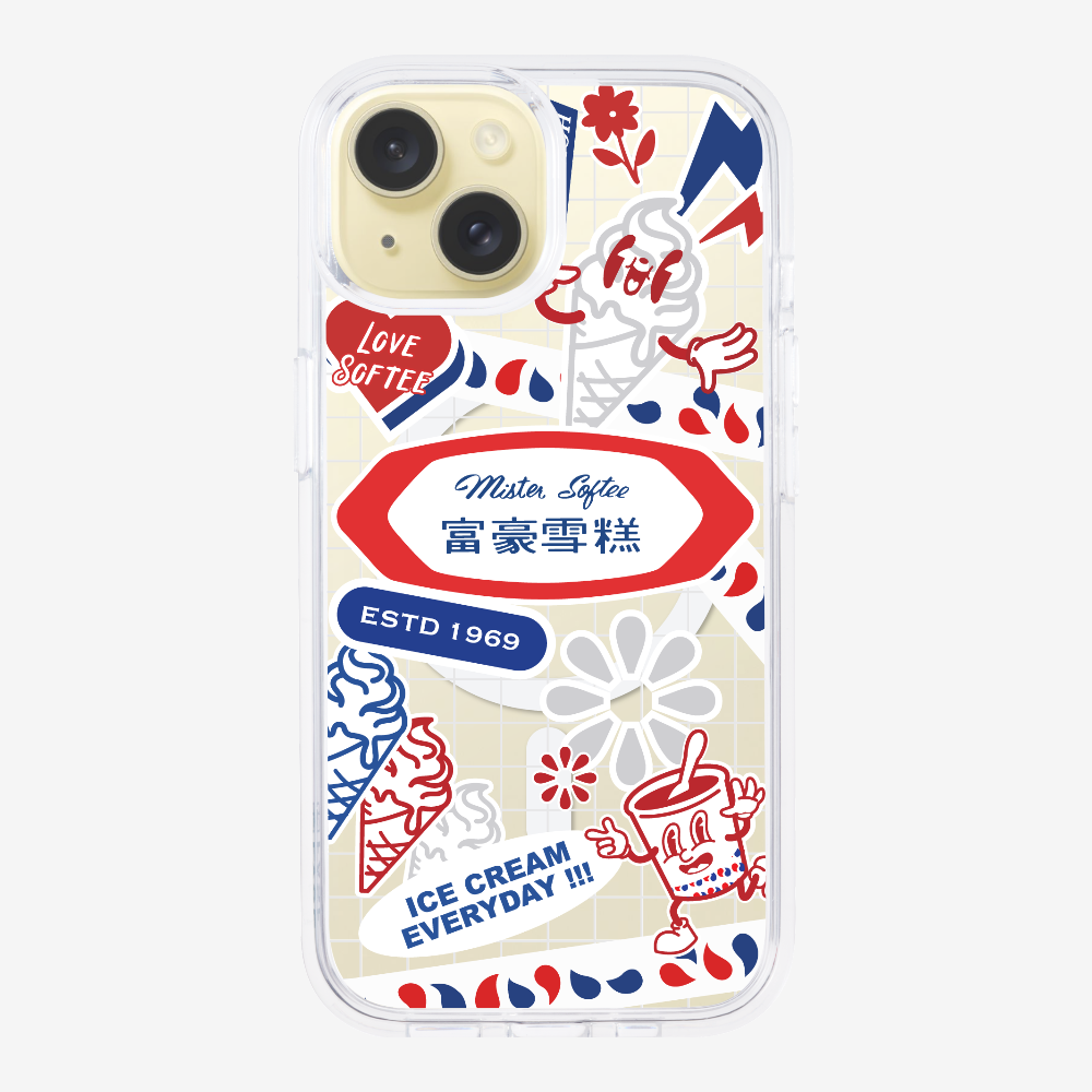 Mister Softee Sticker Pack A Phone Case