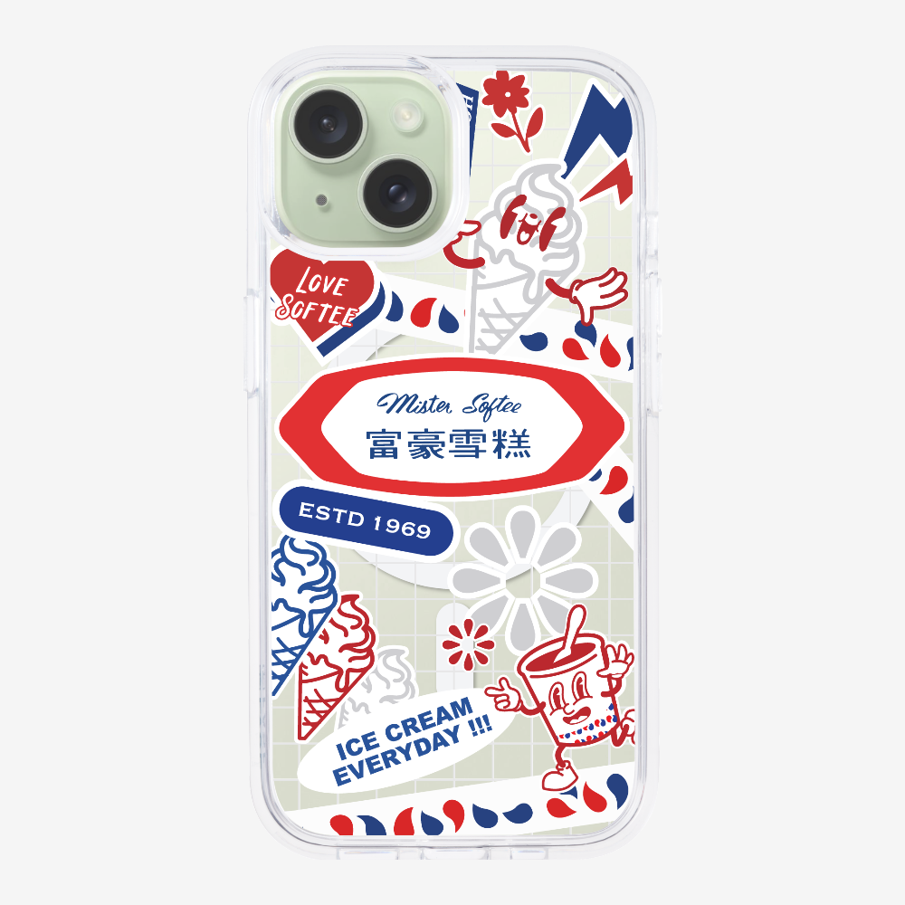 Mister Softee Sticker Pack A Phone Case