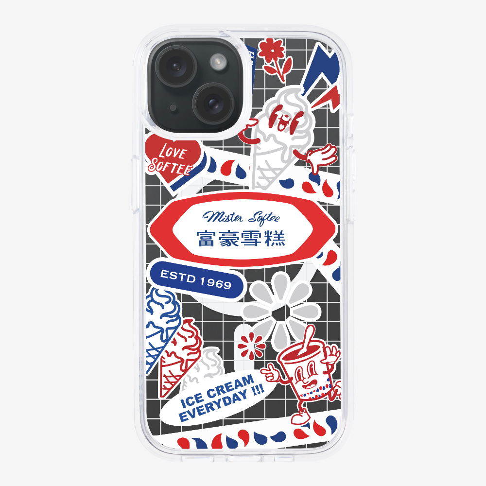 Mister Softee Sticker Pack A Phone Case